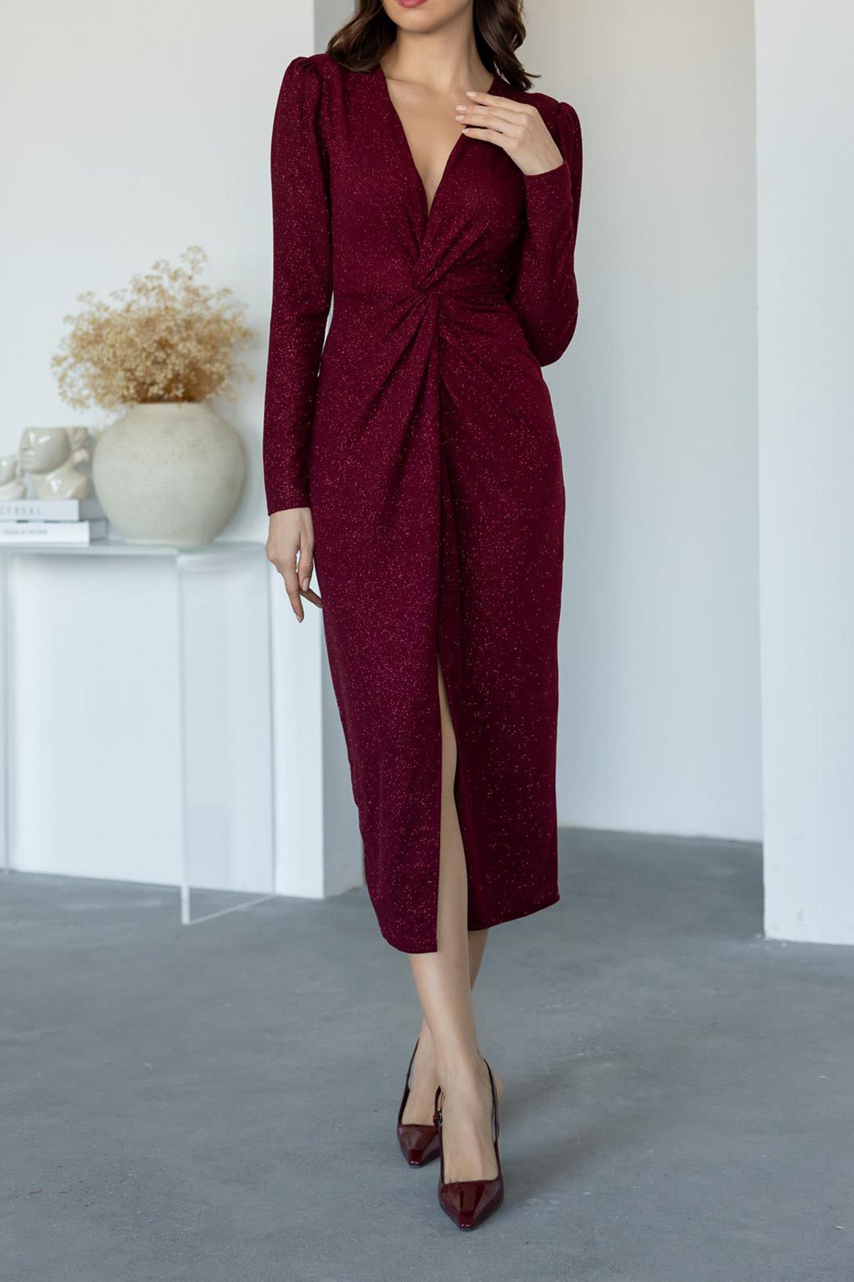 Mona Dress Red