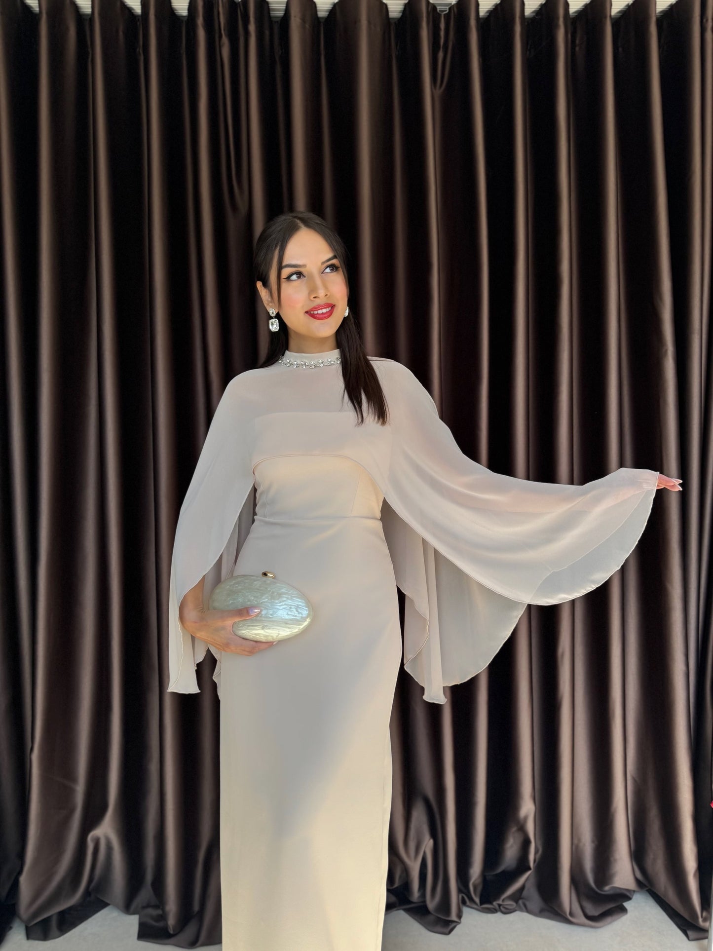 Helin Dress Beige