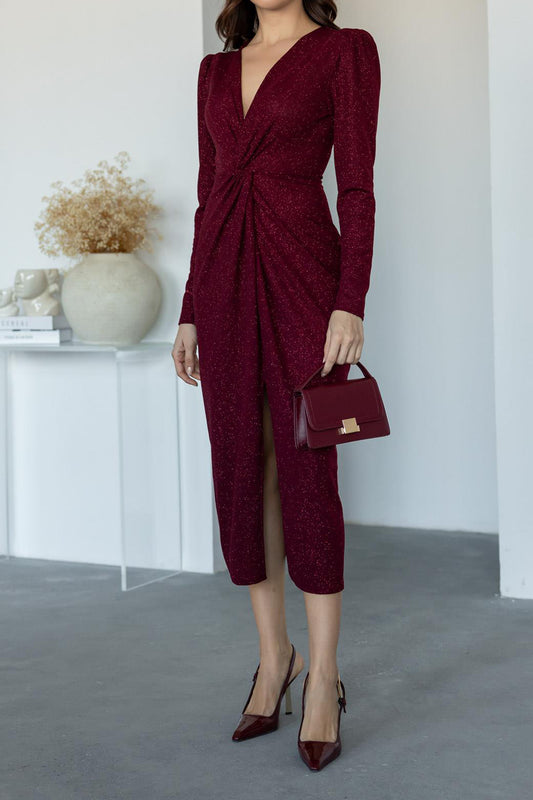 Mona Dress Red
